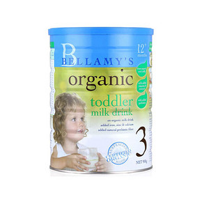 Bellamy’s 贝拉米 婴幼儿有机奶粉 3段 900g 折155.6元(3件88折+税)