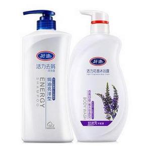 好迪 去屑止痒洗发露750ml+薰衣草沐浴露750ml 29.9元包邮(49.9-20券)