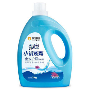 绿伞 小镇妈妈 全效护理洗衣液 薰衣草香 3kg 14.9元