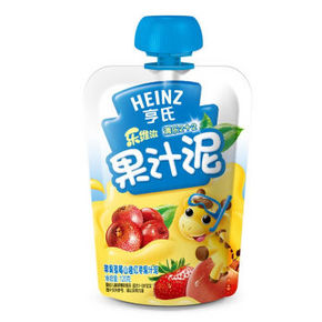 Heinz 亨氏 乐维滋清乐果汁泥 120g 折3.3元(3件85折)