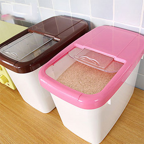 继红 滑盖加厚米桶储米箱 20斤 多色可选 14.9元包邮(19.9-5券)