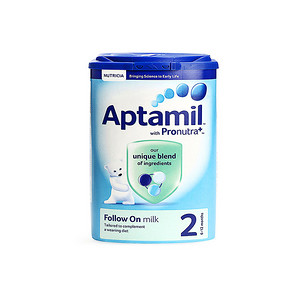 Aptamil 爱他美 Pronutra 婴儿奶粉 2段 900g 66.7元(59+7.7)