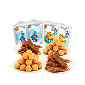 年货优选# 粮悦大吃兄 香辣即食海鲜零食 432g 26.9元包邮(31.9-5券)