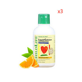CHILDLIFE 童年时光 钙镁锌补充液 474ml*3瓶 204元包邮(219-15券)