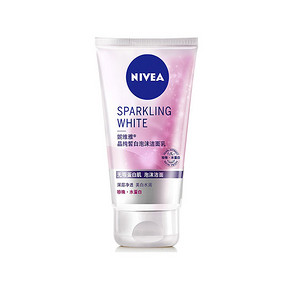 NIVEA 妮维雅 晶纯皙白泡沫洁面乳 100g 9.9元