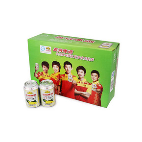 燕京啤酒 9度菠萝啤听罐装 330ml*24听 46元