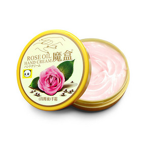 妹纸拼单# 魔盒 玫瑰油护手霜100g*4盒+送2盒 28元包邮(88-60券)
