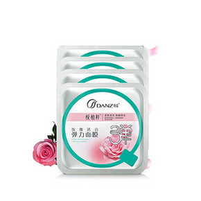 丹姿 悦植粹 玫瑰透亮弹力面膜 4片装 9.9元包邮(12.9-3券)