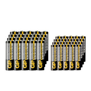 GP超霸 碳性干电池 7号20节+5号20节 19.9元包邮(24.9-5券)