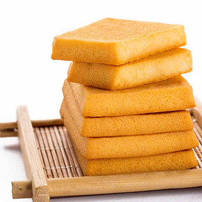 前3分钟首件半价# 刺猬阿甘 煎蛋糕干 800g+赠送零食100g 19.9元包邮(39.8-19.9)