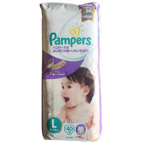 Pampers 帮宝适 紫帮 纸尿裤 L40片 76.9元(68+8.9)