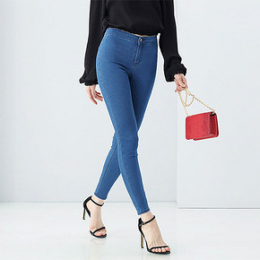 SOLD ON STYLE 女士高腰身显瘦牛仔裤 59元包邮(139-80券)