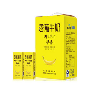 新希望 香蕉牛奶饮品 200ml*12盒 29.9元