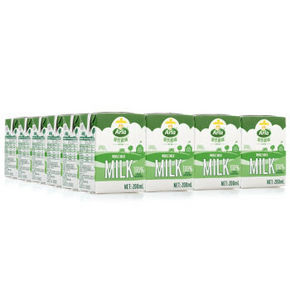 Arla 爱氏晨曦 全脂牛奶 200ml*24盒 39.9元