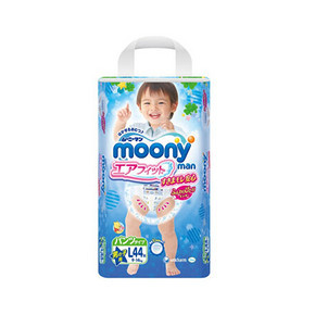 Moony 尤妮佳 婴儿拉拉裤 男孩版 L44片 66.7元(59+7.7)
