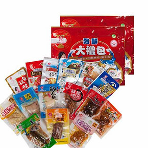 前60秒半价# 东美 海鲜大礼包 400g*2袋 19.9元包邮(39.8-19.9)