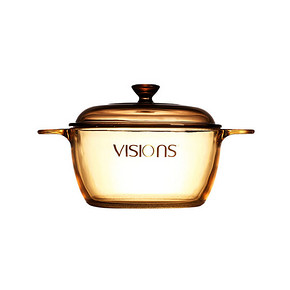 微信端# VISIONS 康宁 晶彩透明玻璃汤锅 1.5L 199元包邮