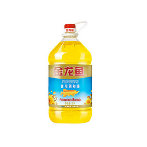 金龙鱼 葵花籽食用调和油 5L 39.9元