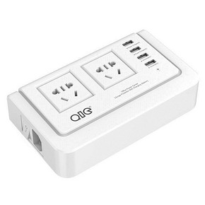 QIC 4口USB充电器 2口排插 29.9元包邮