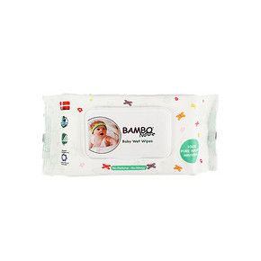 BAMBO 班博 自然系列 宝宝水润婴儿卫生湿纸 100片 10元