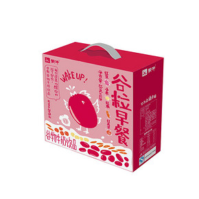 限地区# 蒙牛 谷粒早餐奶 红豆 250ml*12盒*2箱 36元(买1送1)