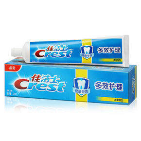 Crest 佳洁士 健康专家 多效护理牙膏 120g 折4.9元(9.8，买2免1)
