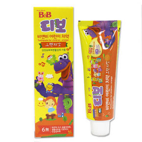 B&B 	保宁 儿童护齿牙膏 香橙味 3岁以上 80g 11.7元(9.9+1.8)