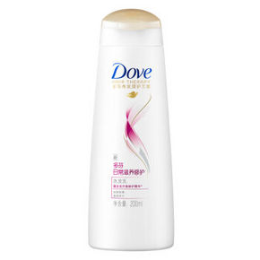 多芬(Dove) 日常滋养修护洗发乳200ml  9.9元