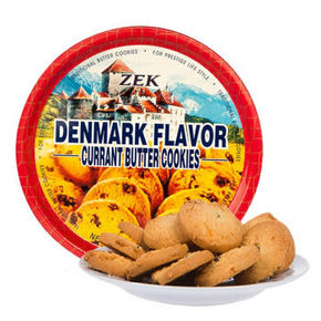 ZEK 丹麦风味 葡萄干黄油曲奇饼干 220g  折9.9元 (99元选10件)