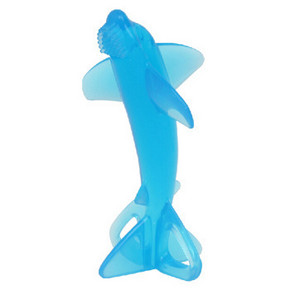 BABY BANANA 香蕉宝宝 鲨鱼硅胶婴儿牙胶 折39.5元(39，2件9折)