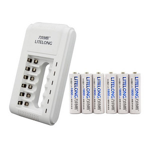 力特朗 充电电池套装 6节充电电池+电池充电器 15元包邮(20-5券)