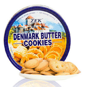 ZEK 丹麦风味黄油曲奇饼干 368g 折9.8元(19.8，99-50)