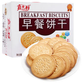 嘉士利 红枣味早餐饼干 800g 14.8元