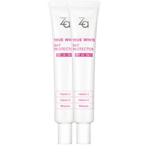 Za 姬芮 新能真皙美白隔离霜 35g*2支 送赠品礼包 98元(118-20)