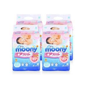 日本 MOONY 尤妮佳 婴儿纸尿裤 M64片*4包  319元(312+37-30券)