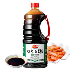 中坝 口蘑头鲜黄豆酱油 1.8L 26.9元包邮(36.9-10券)