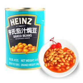 亨氏 茄汁焗豆 415g  0.6元(5.6-5券)
