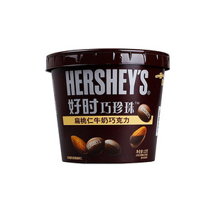 好时 巧珍珠扁桃仁牛奶巧克力 122g 折7.8元(169-70)