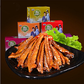 前5分钟半价# 童记三利 香辣小鱼仔 500g 15点 14.9元(29.9-14.9)