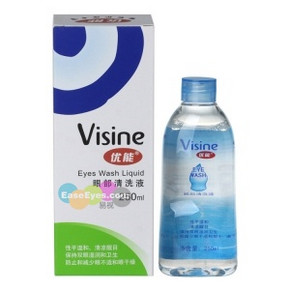 Visine 优能 眼部清洗液 250ml 送洗眼杯 19.9元包邮