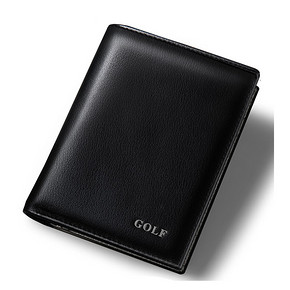 品质皮夹# GOLF 男士竖款皮夹钱包 49元包邮(69-10-10券)