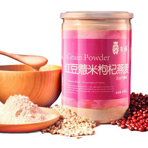 有蝉 红豆薏米枸杞燕麦粉 600g 9.9元包邮(39.9-30券)