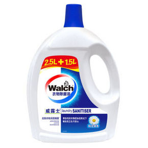 Walch 威露士 衣物除菌液 4L 折35元(69.9，买2免1)