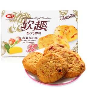 广合 软趣软式甜饼 玫瑰乳酪口味 80g 折2.2元(19.9选9)