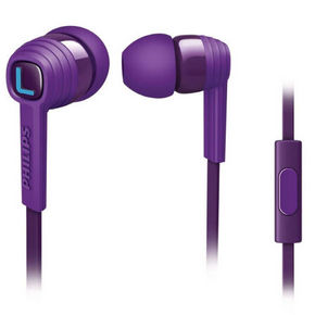 PHILIPS 飞利浦 狂热系列 入耳式手机耳机 紫色 55.5元(49+5.5)