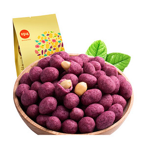 凑单优品# 百草味 紫薯花生米 180g 0.01元