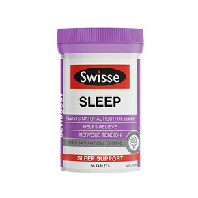 还你好睡眠# Swisse 睡眠改善片 60片  77.2元包邮(69+8.2)