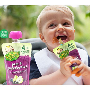 Rafferty’s Garden 婴儿梨子果泥 4个月以上 120g  11.7元(9.9+1.8)