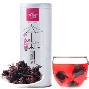 喝出美丽# 华简 洛神花茶罐装 40g 9.9元