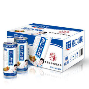 前3分钟# 露露 果仁核桃露 245g*20瓶   59.9元包邮(买2付1)